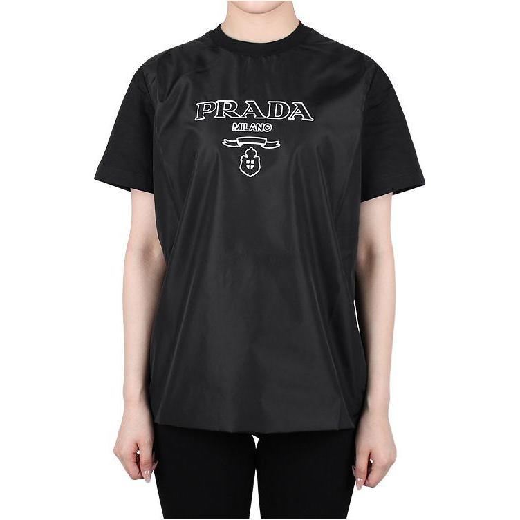 PRADA T-Shirts Unisex Black