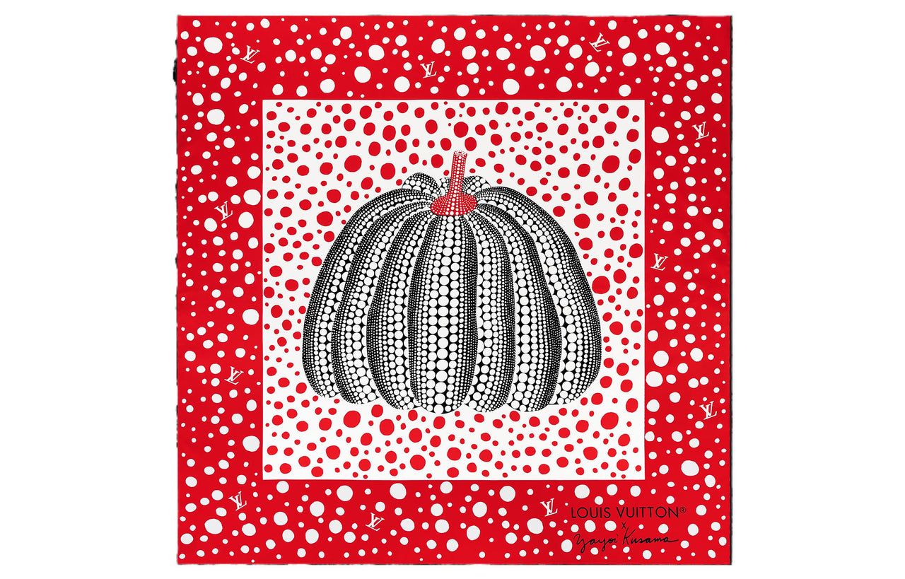 LOUIS VUITTON X Yayoi Kusama Infinity Dots Square 90