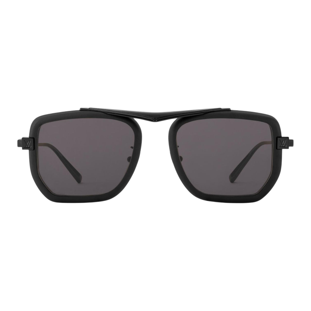 LOUIS VUITTON Lv Flight Metal Square Sunglasses