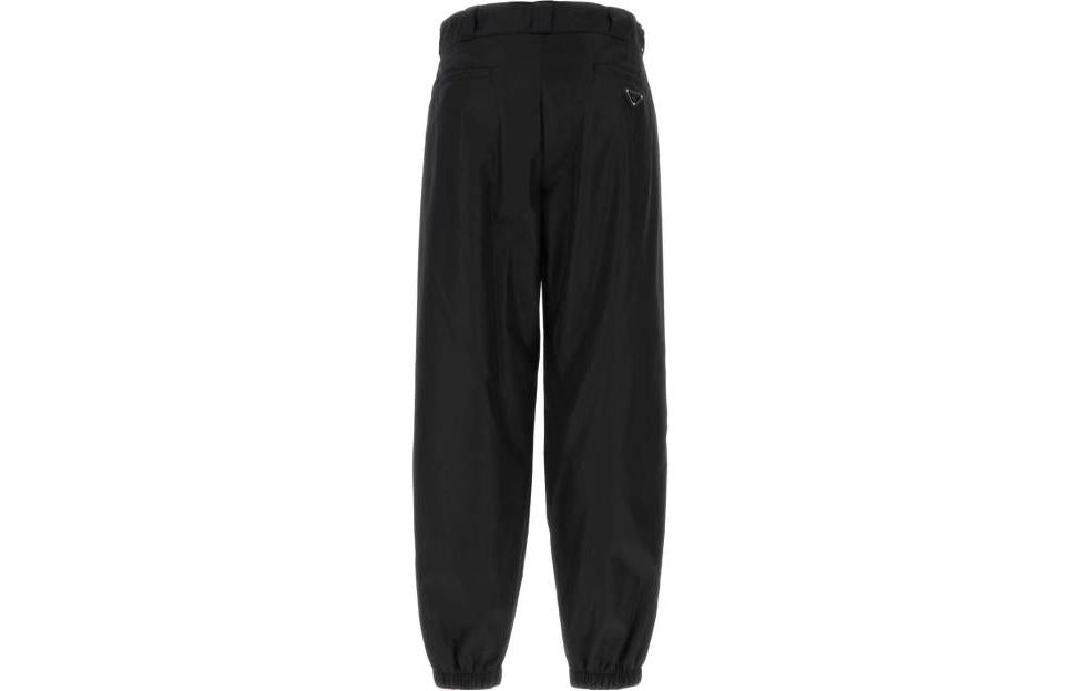 PRADA Knitted Sports Pants Men's Black