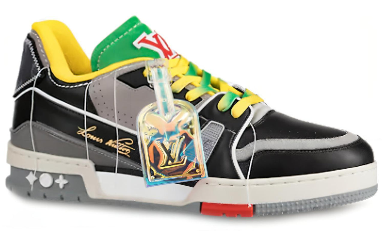 LOUIS VUITTON Lv Trainers 'Yellow Multi color'