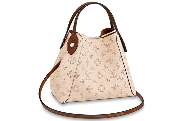 LOUIS VUITTON Cow Leather Tote Bag, Shopping Bag, Handbag Small Size Women's Milk White