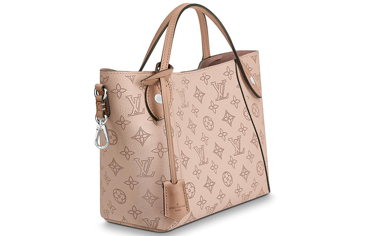 LOUIS VUITTON Cow Leather Handbag, Shoulder Bag Small Size Women's Light Pink