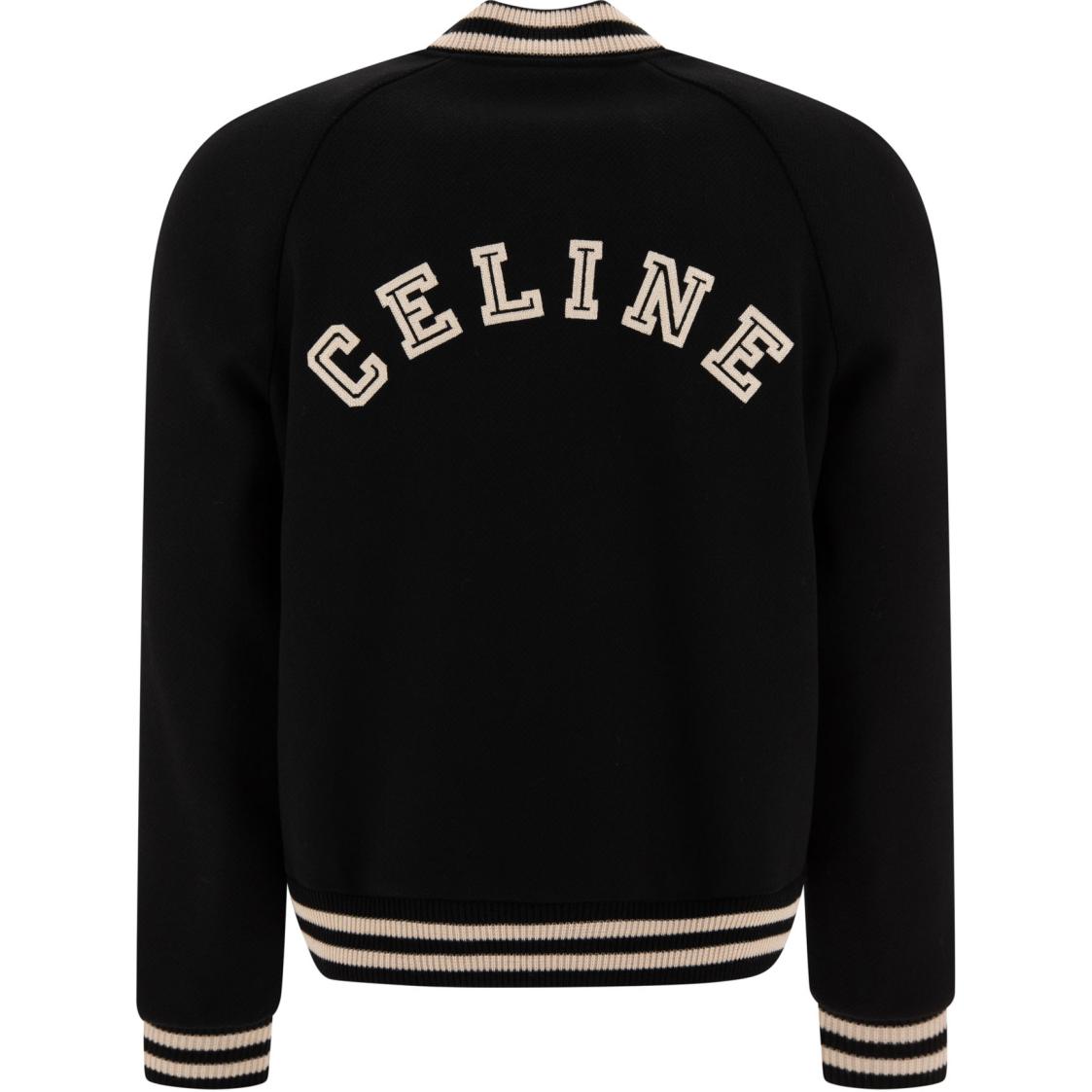 CELINE Teddy Jacket In Textured Wool