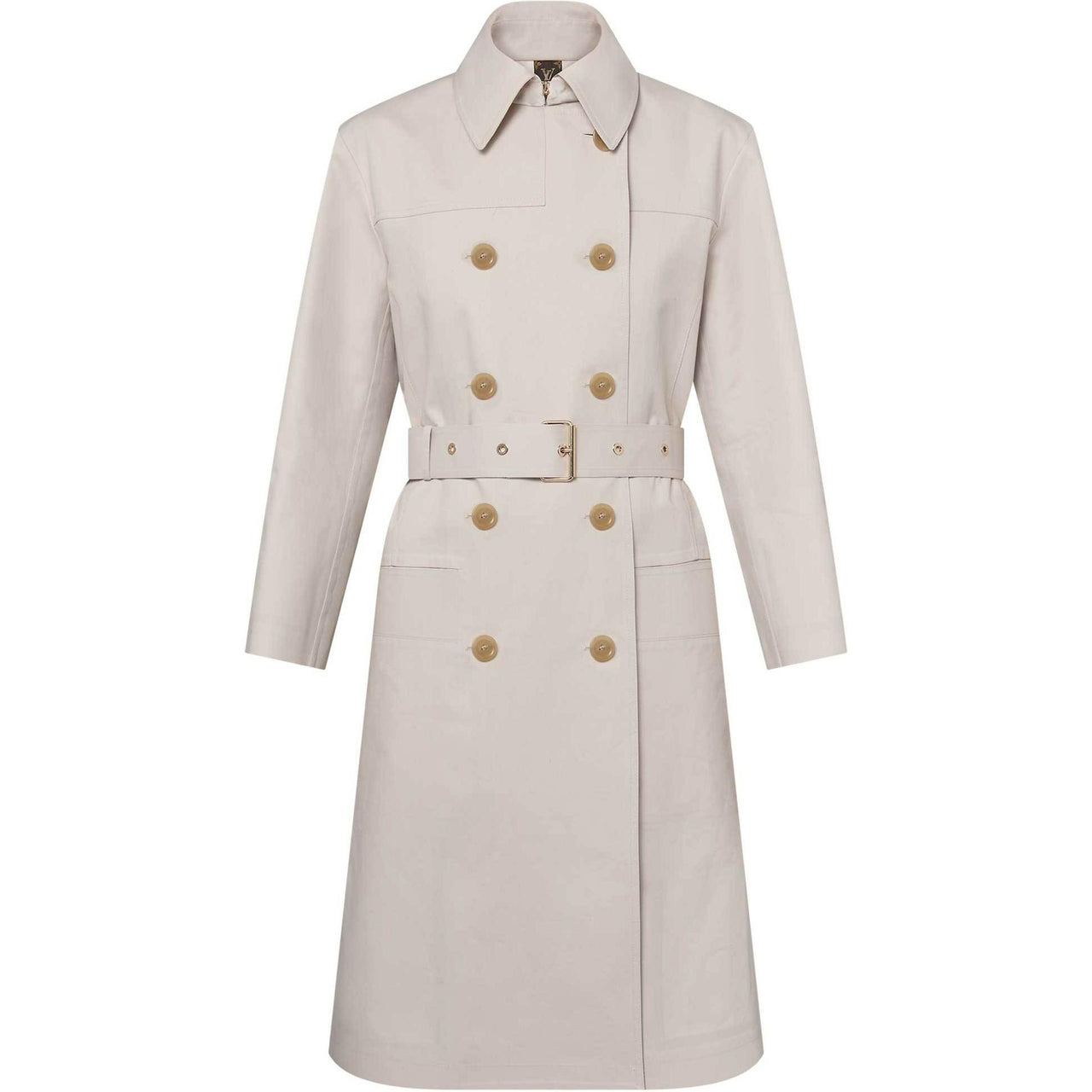 LOUIS VUITTON Monogram Accent Coat
