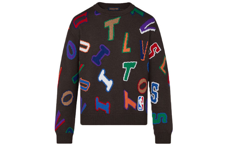 LOUIS VUITTON X Nba Letters Crewneck