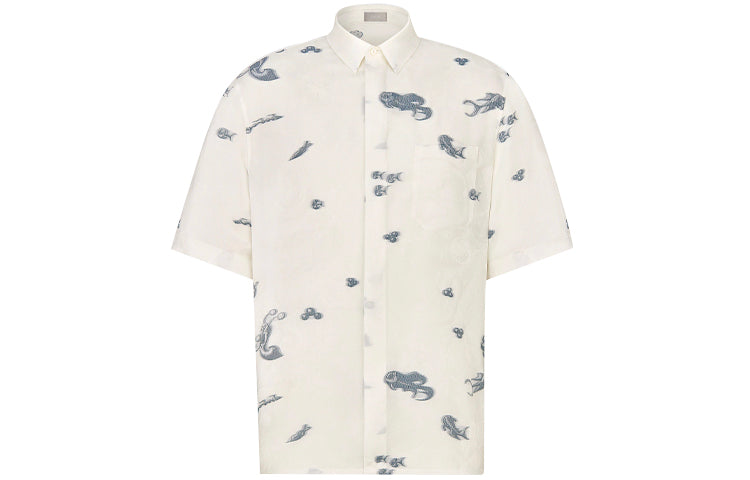 DIOR Dior Quarterly New Products Shirt Men's White