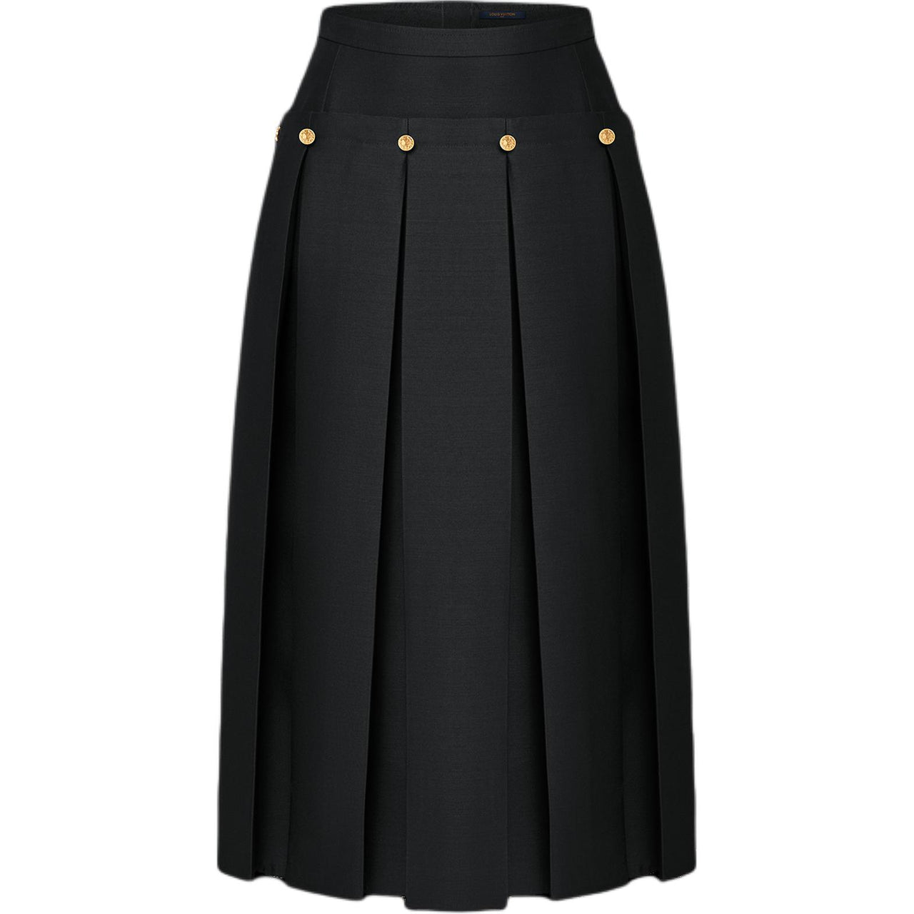 LOUIS VUITTON Box Pleat Skirt