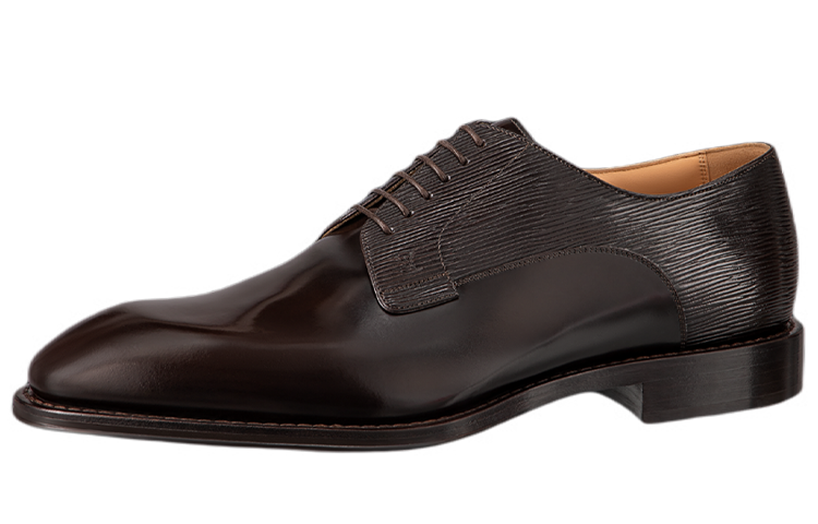 LOUIS VUITTON Epi Casual Shoes Men's Brown