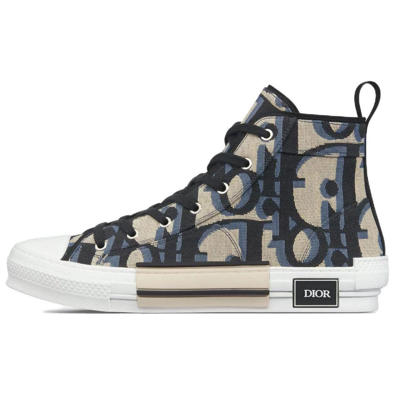 DIOR B23 High Maxi DIOR Oblique Beige Black