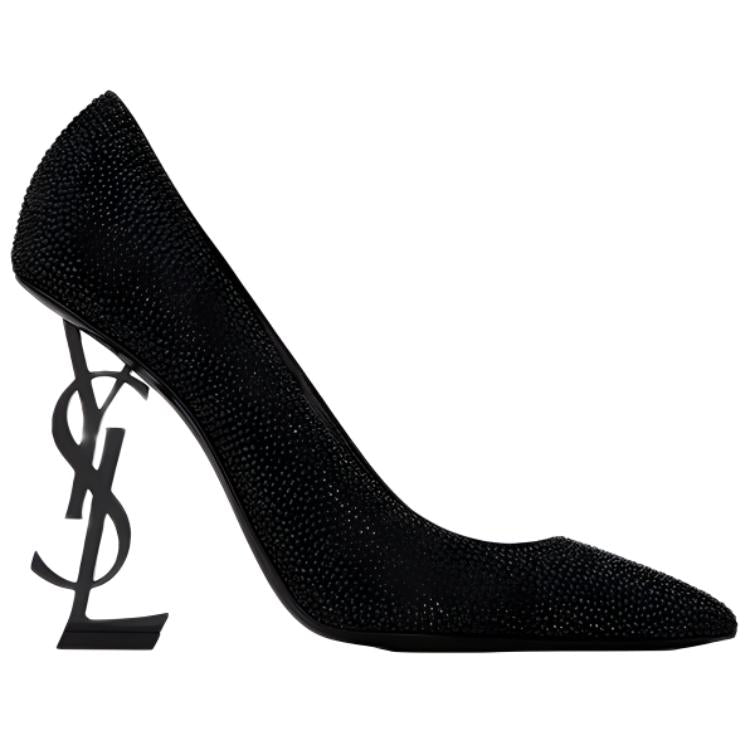 SAINT LAURENT Opyum Glitter Pumps