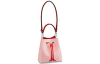 LOUIS VUITTON Cow Leather Bucket Bag, Portable Crossbody Bag, Shoulder Bag Women's Ballet Pink