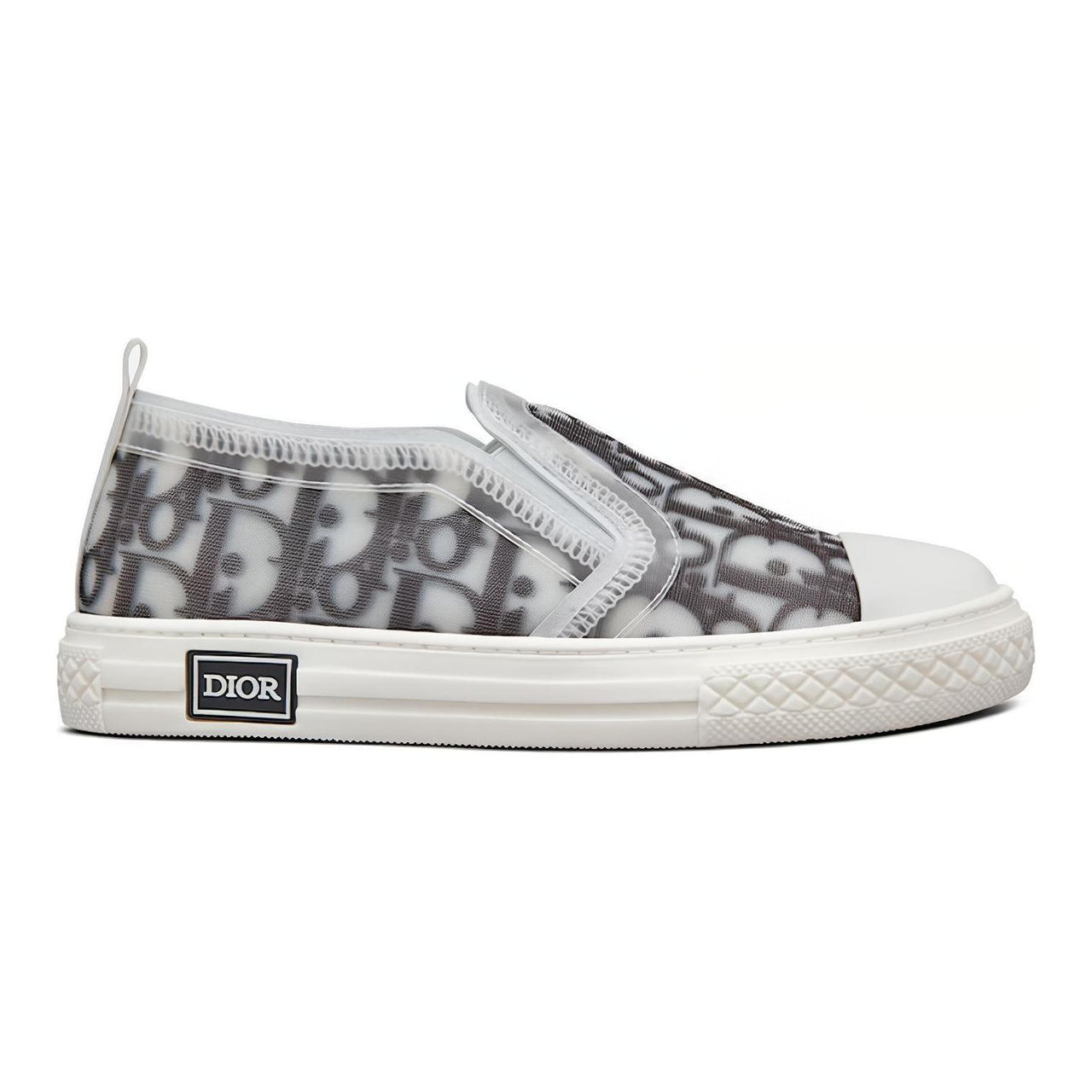DIOR B23 Low-Top Kids' Skateboarding Shoes White Black Kids'