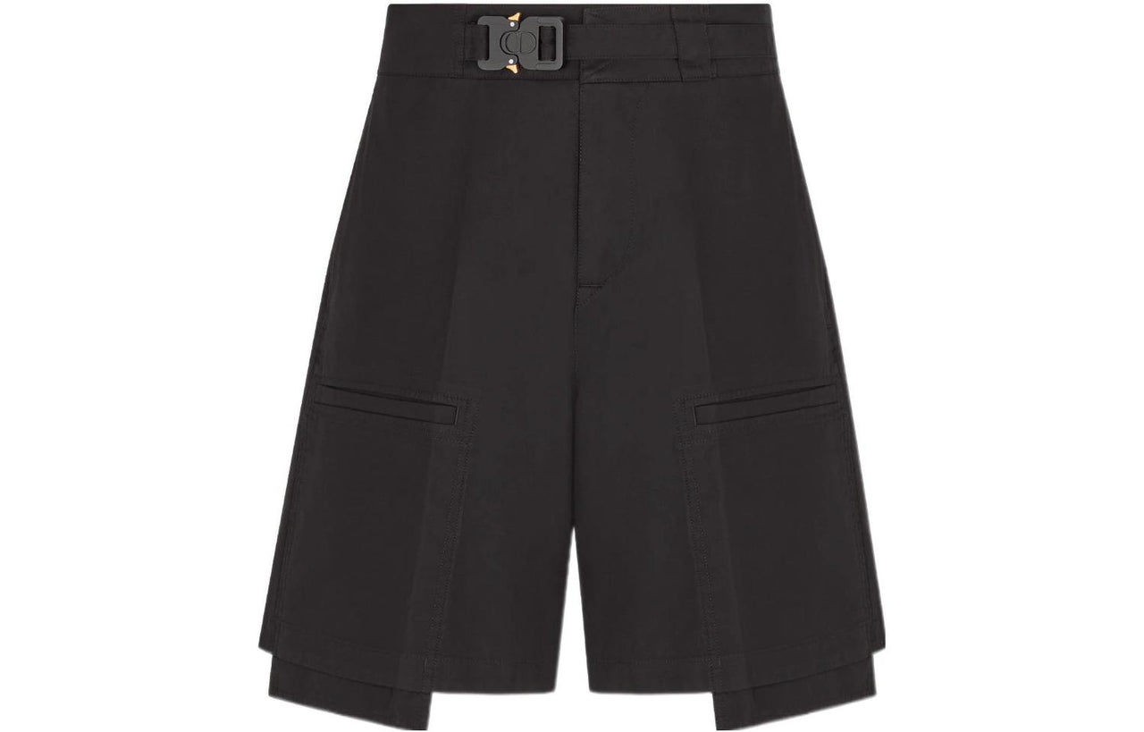 DIOR SS22 Cargo Shorts Men's Black