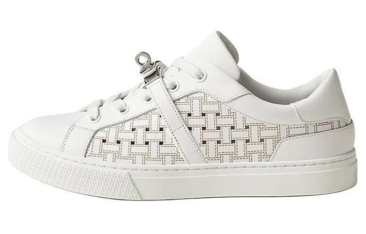 HERMES Day Low Top Skateboard Shoes Women's White