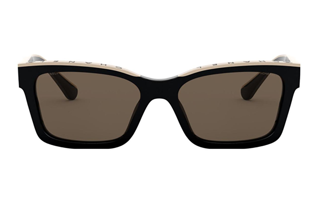 CHANEL Rectangular Sunglasses Women's