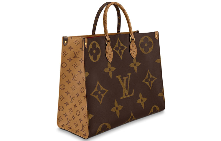 LOUIS VUITTON Onthego Monogram Giant Reverse Brown