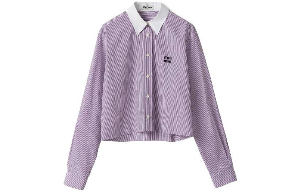 MIU MIU Shirts Women's Purple