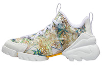 DIOR D-Connect Low-Top Casual Shoes Women's White