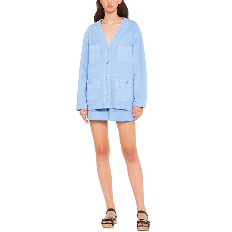 MIU MIU Jackets Women's Blue