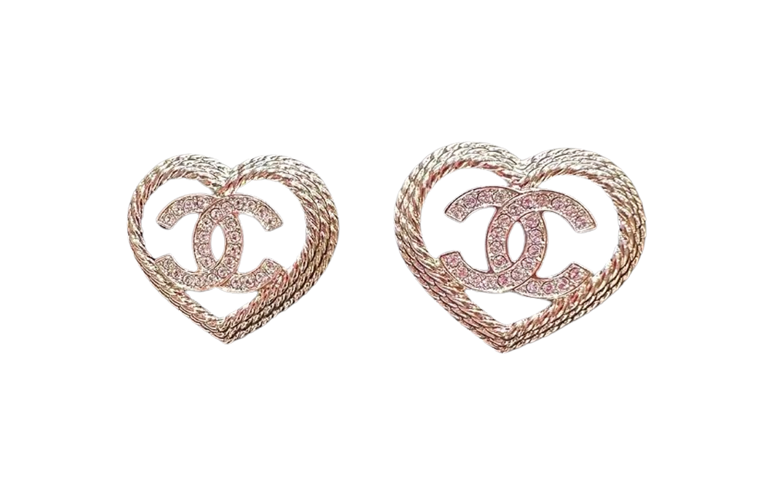 CHANEL Stud Earrings Unisex