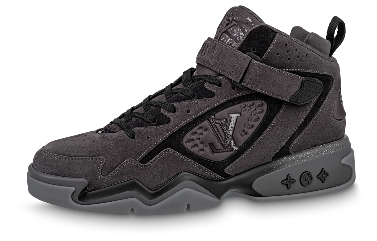 LOUIS VUITTON Trainer 2 Ankle Sneakers 'Grey'