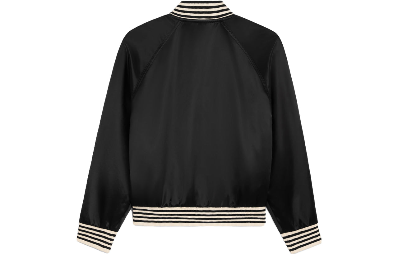 CELINE Embroidered Teddy Jacket