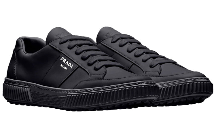 PRADA Stylish Skateboarding Shoes Men's Black