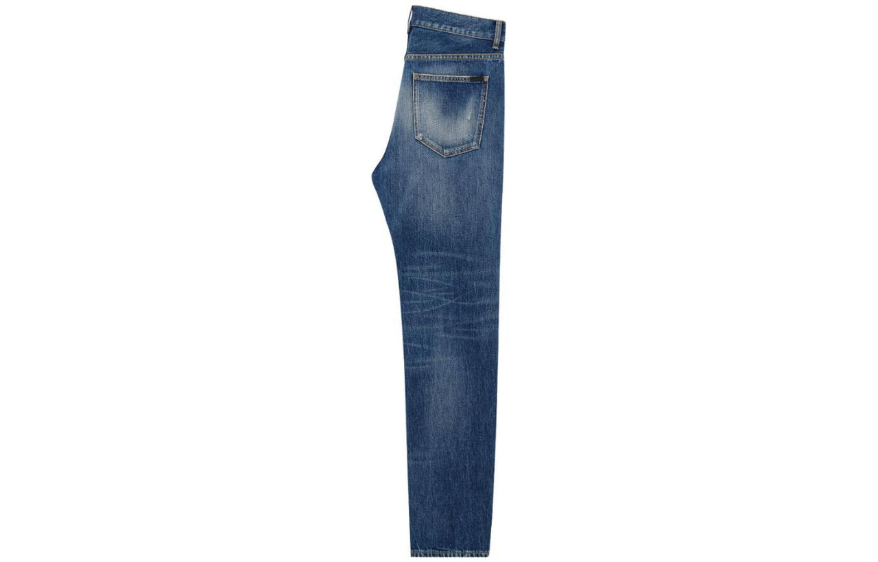 SAINT LAURENT SS23 Jeans Men's Blue