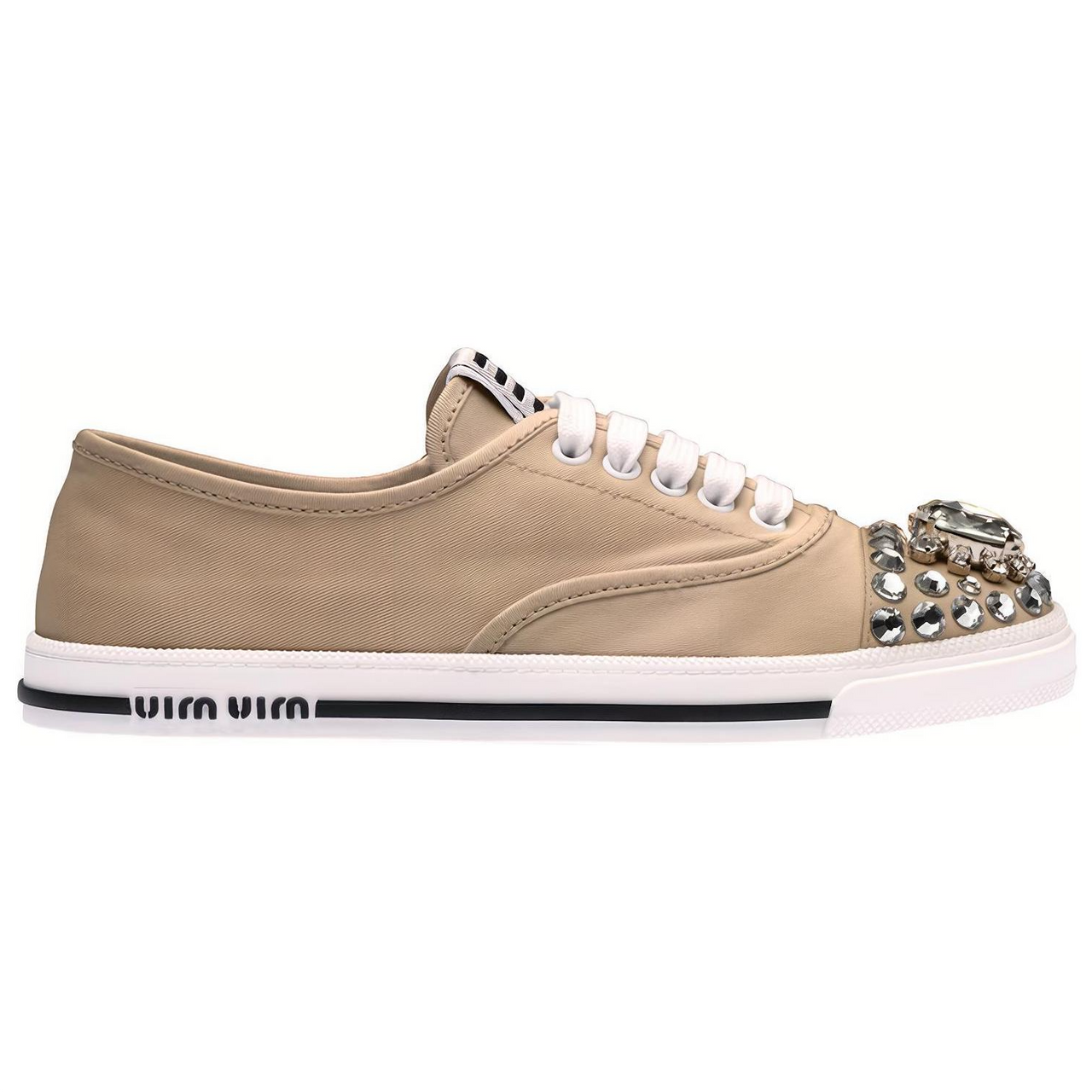 MIU MIU Low-Top Casual Shoes Women's Gray