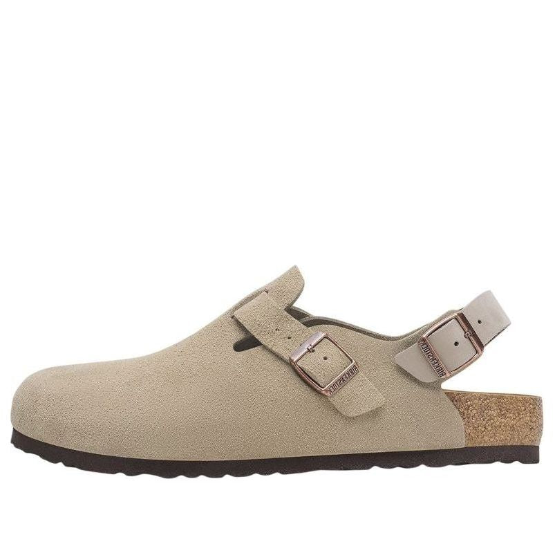 Birkenstock Tokio Taupe Suede Sandals 'Taupe' 1028287