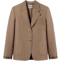 MIU MIU FW24 Jackets & Coats Women's Hazelnut