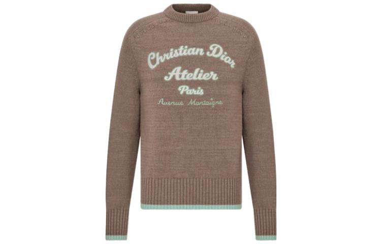 DIOR Quarterly New Products Sweaters Men Brown
