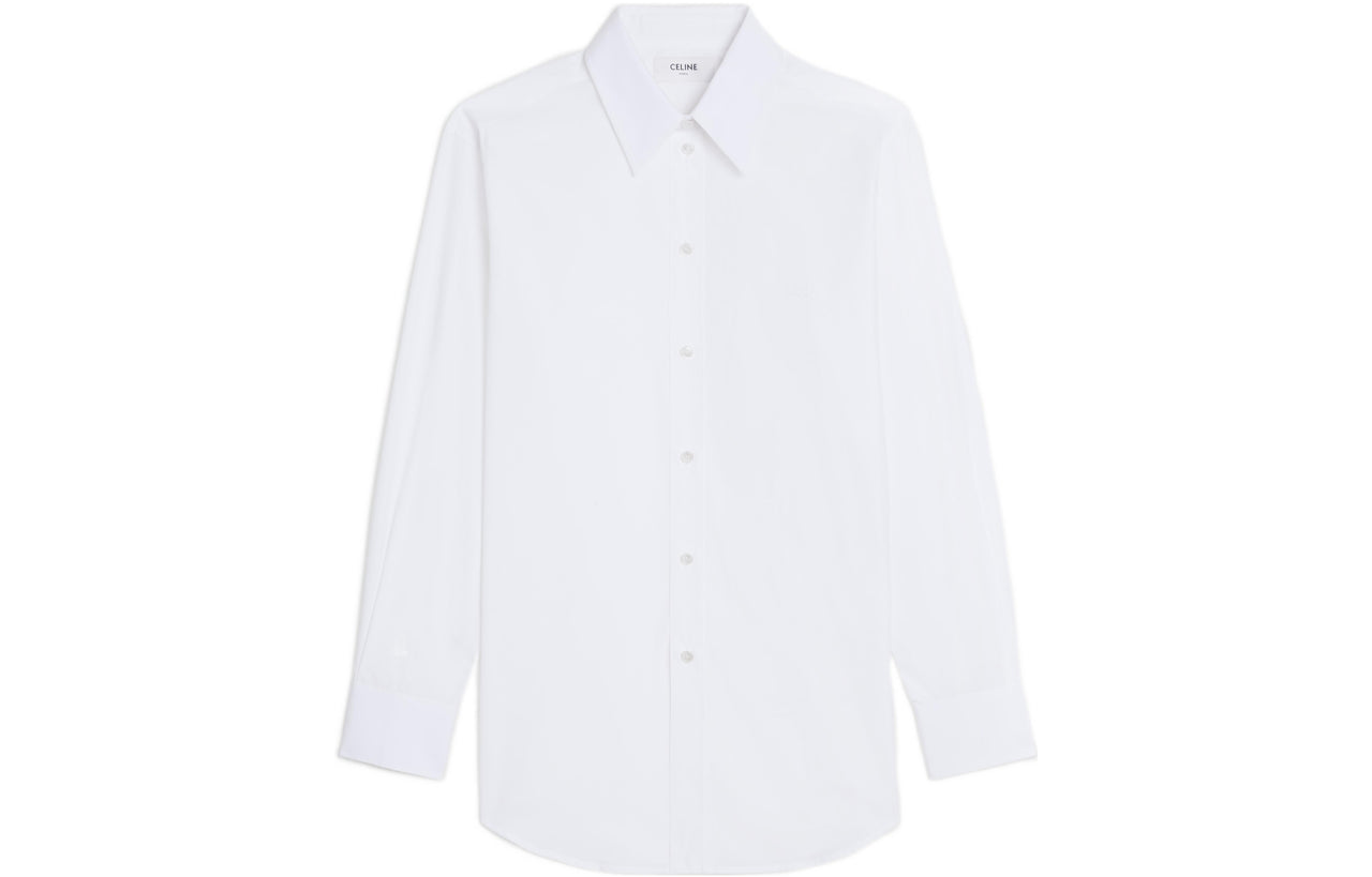 CELINE Tomboy Shirt In Cotton Poplin