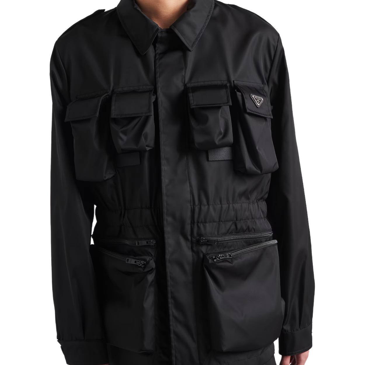 PRADA Long-Sleeved Pocket-Detailed Jacket