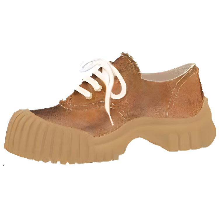 LOUIS VUITTON Ruby Casual Single Shoes Women's Brown