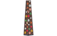 LOUIS VUITTON Monogram Silk Scarves Women's Brown
