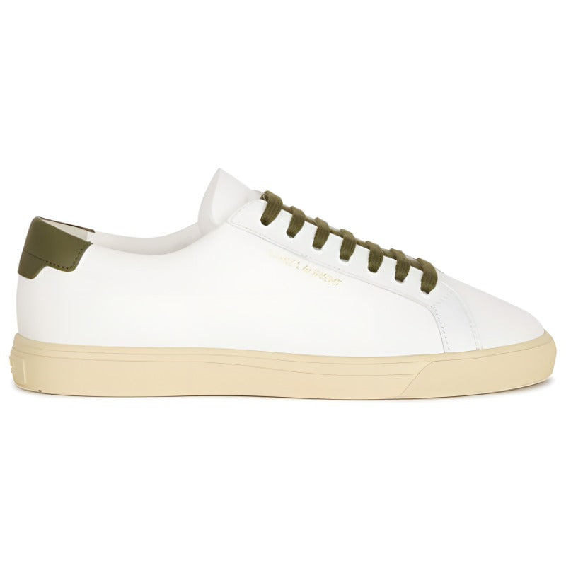 SAINT LAURENT Andy Low-top Leather Sneakers