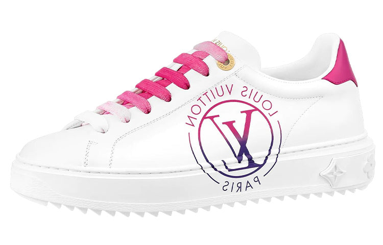 LOUIS VUITTON Lv Time Out Sneakers 'White Pink' Women's
