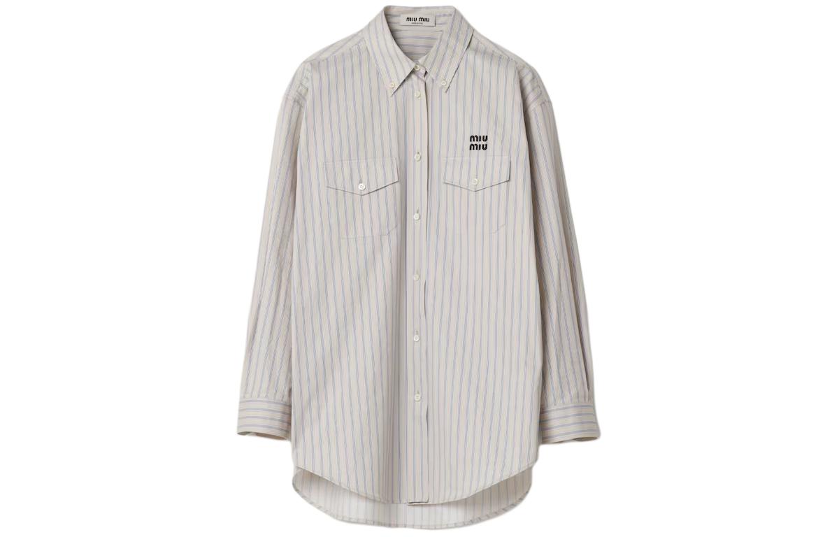 MIU MIU Shirt Women's Limestone