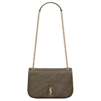 SAINT LAURENT Jamie Sheepskin Crossbody Bag Shoulder Bag Women's Light Musk
