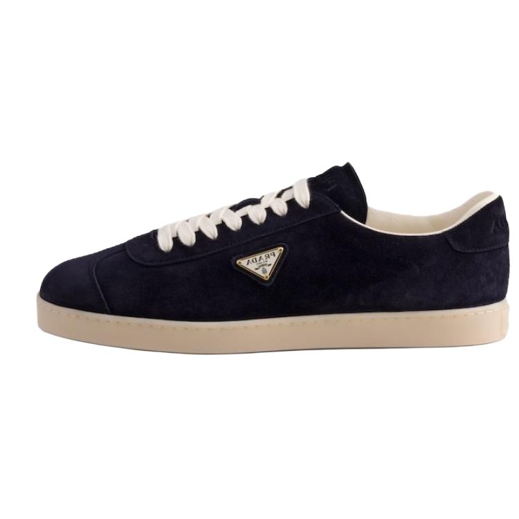 PRADA Lane Low Top Skateboard Shoes Men's Blue
