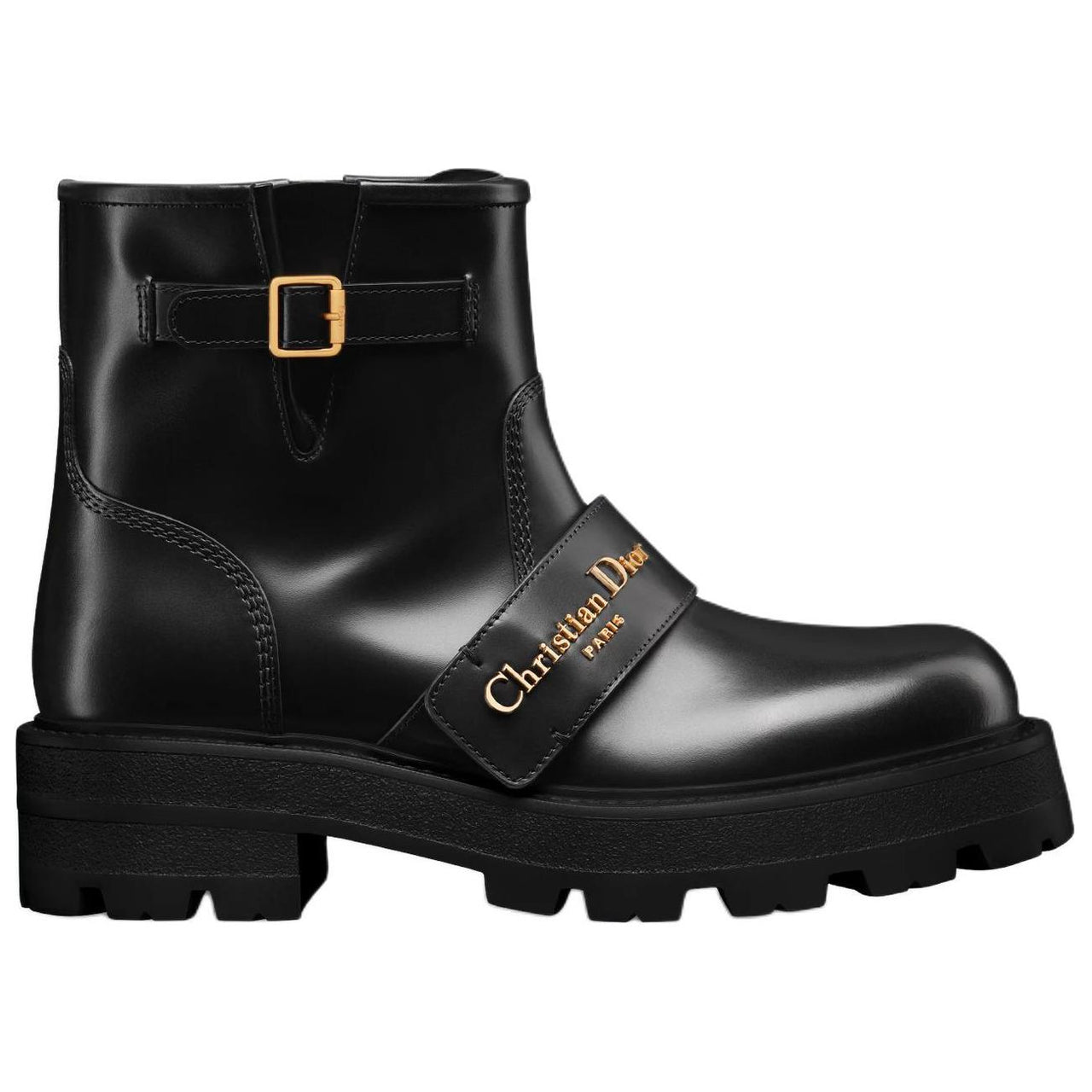 DIOR D Quest Ankle Boots 4.5cm Women's Black