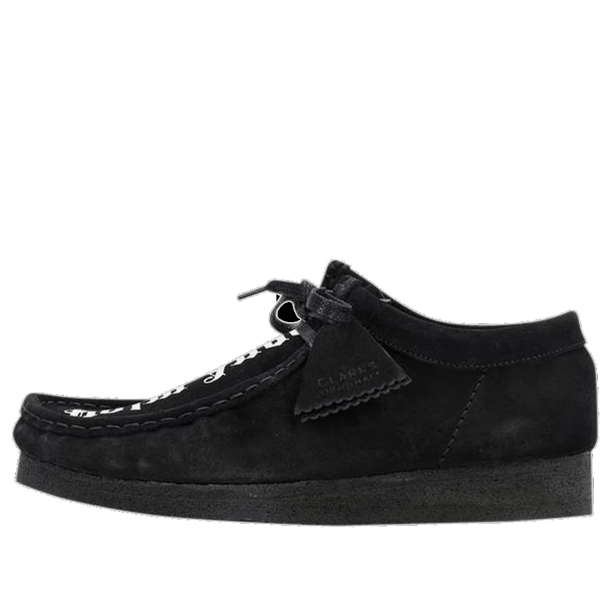Clarks x Palm Angels Suede Wallabee 'Black' 26156815