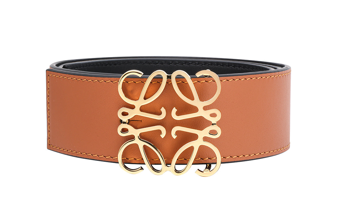 LOEWE Anagram Leather Belts Unisex