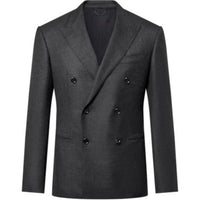 LOUIS VUITTON Double-Breasted Cashmere And Wool Blend Pont Neuf Jacket