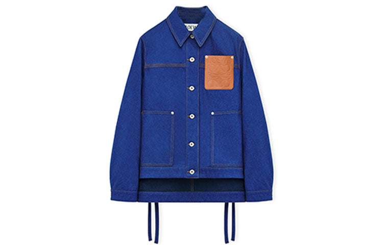 LOEWE Workwear Jacket 'Bright Blue'