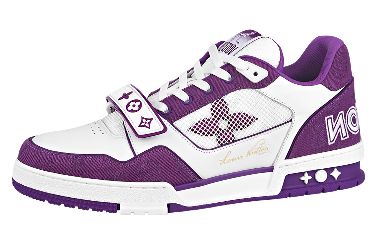 LOUIS VUITTON Lv Trainer 'White Violet'