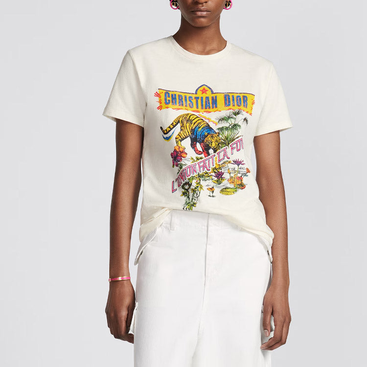 DIOR SS23 T Shirt Women's White