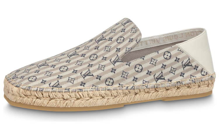 LOUIS VUITTON Bidart Espadrille Shoes 'Beige Monogram'
